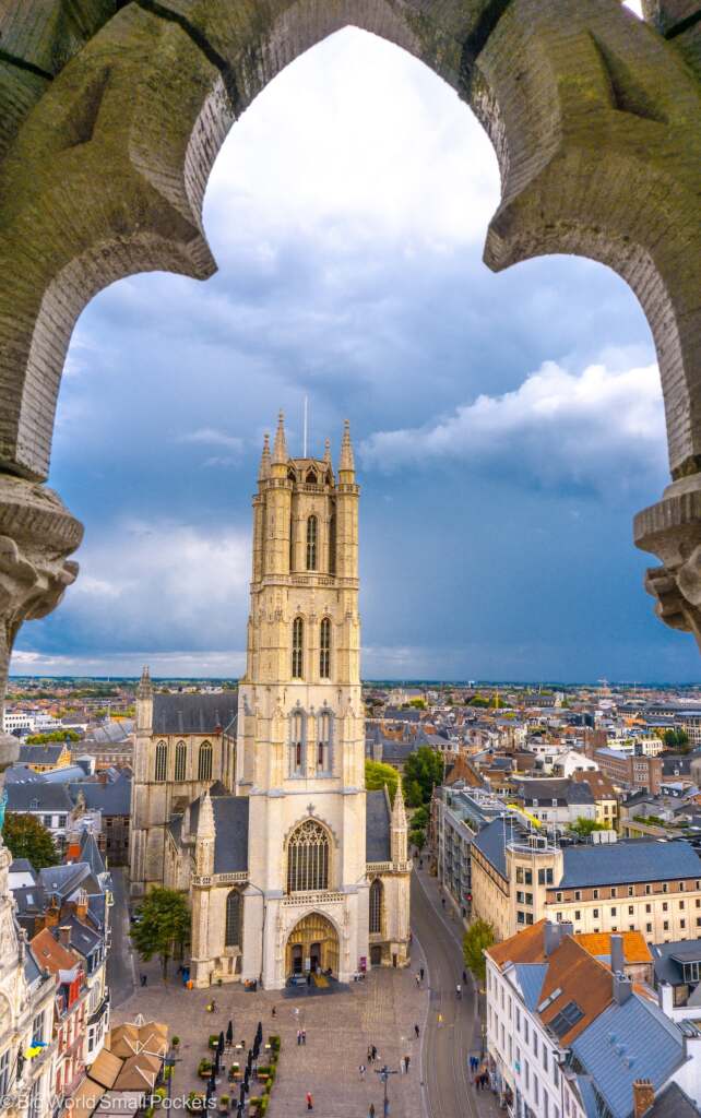 Belgium, Ghent, View from Belfry