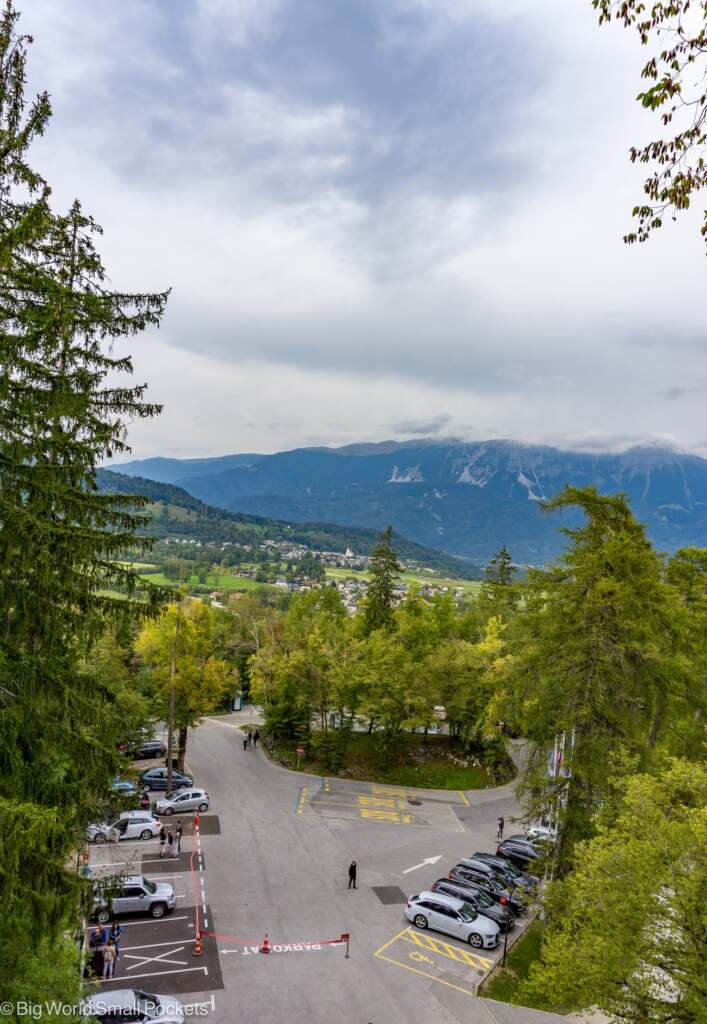 Slovenia, Lake Bled, Car Park