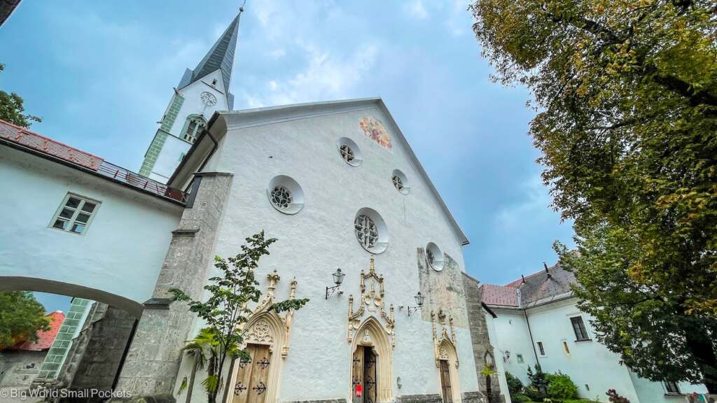 Slovenia, Lake Bled, Church