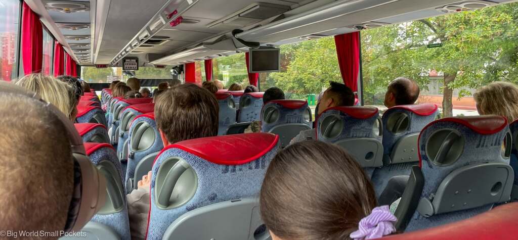 Slovenia, Lake Bled, Coach