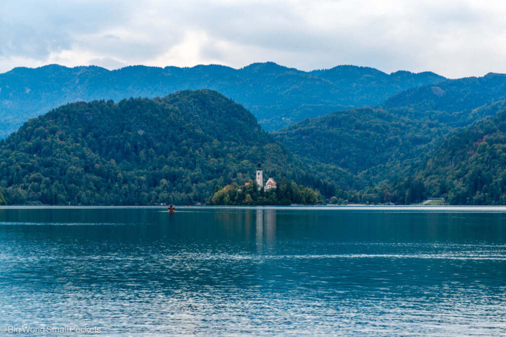 Slovenia, Lake Bled, Island