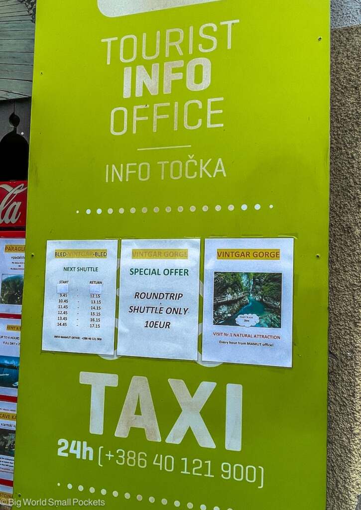 Slovenia, Lake Bled, Taxi Stand