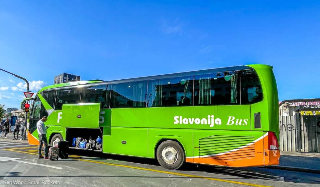 Slovenia, Ljubljana, Bus