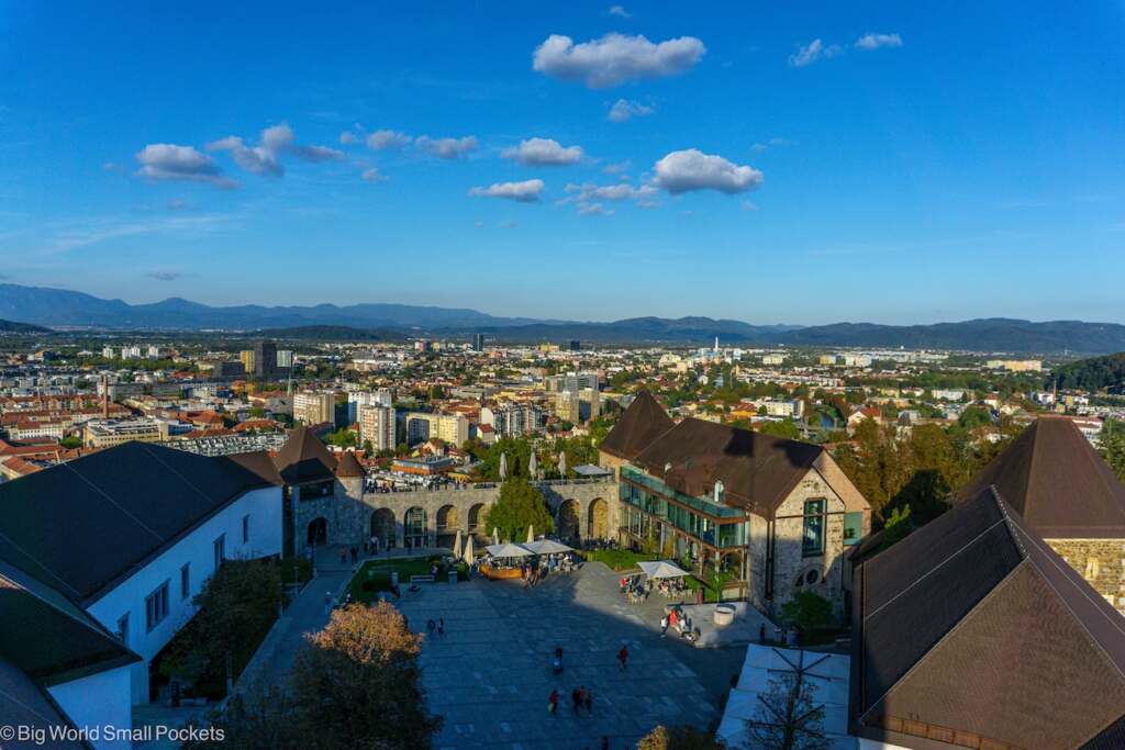 Slovenia, Ljubljana, Cityscape
