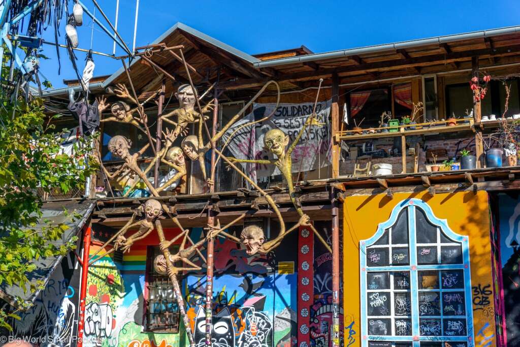 Slovenia, Ljubljana, Metelkova Mesto