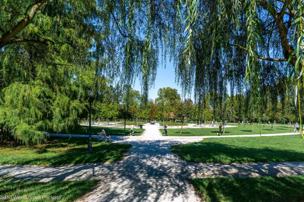 Slovenia, Ljubljana, Park