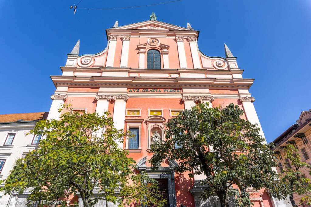 Slovenia, Ljubljana, Pink Church