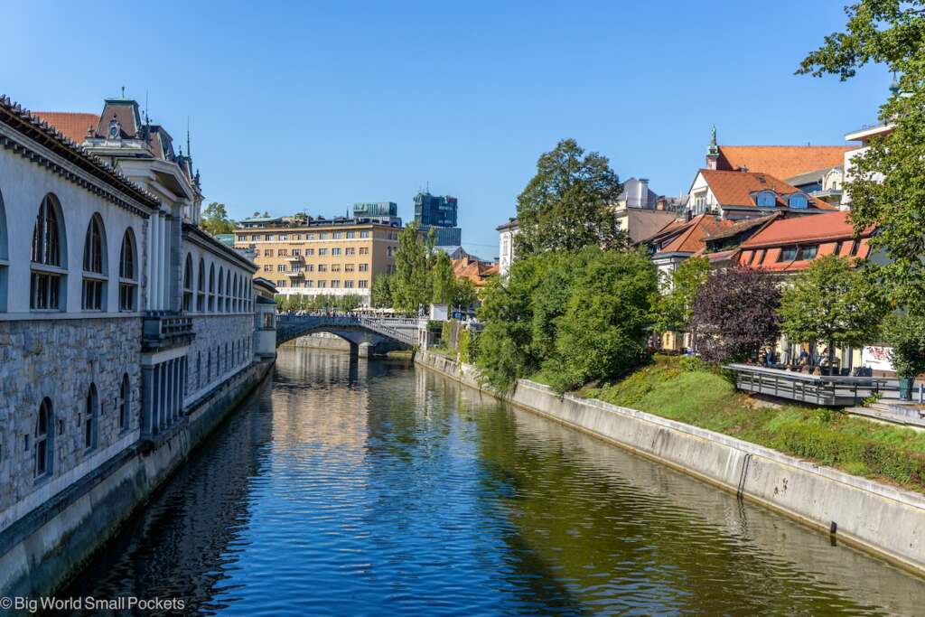 Slovenia, Ljubljana, River