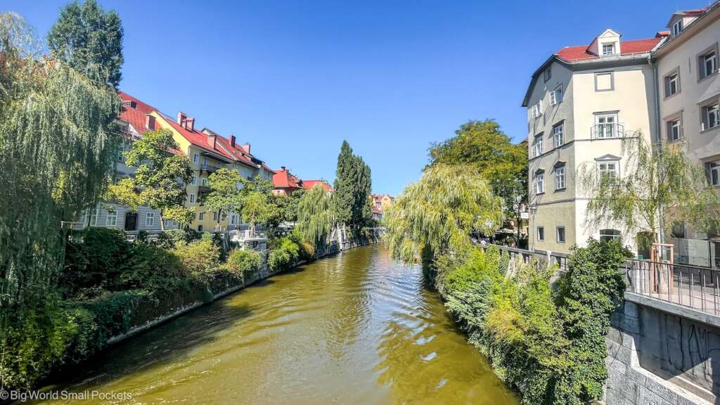 Slovenia, Ljubljana, River Kanal