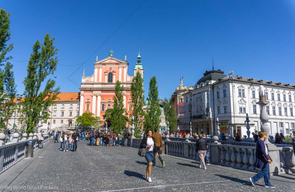 Slovenia, Ljubljana, Square