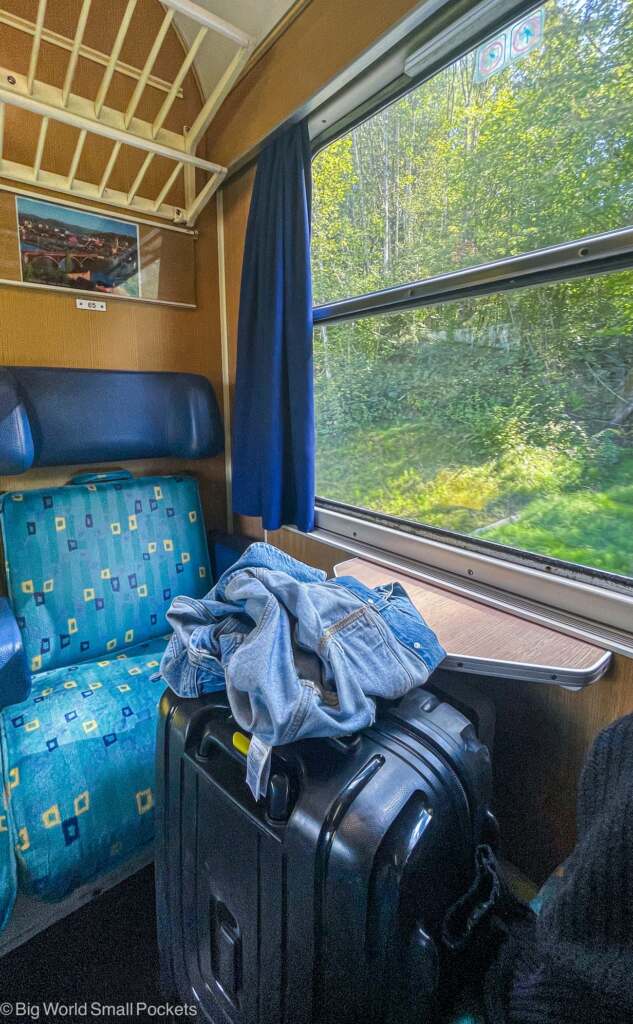 Slovenia, Ljubljana, Train Carriage