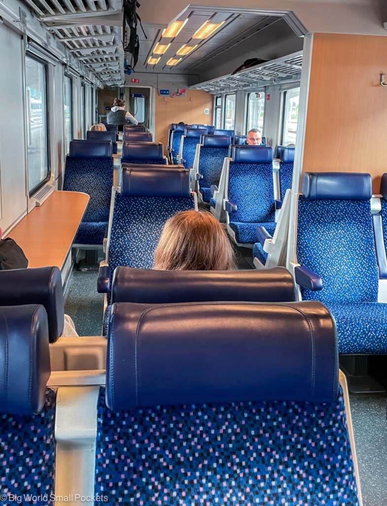 Slovenia, Train, Carriage Interior