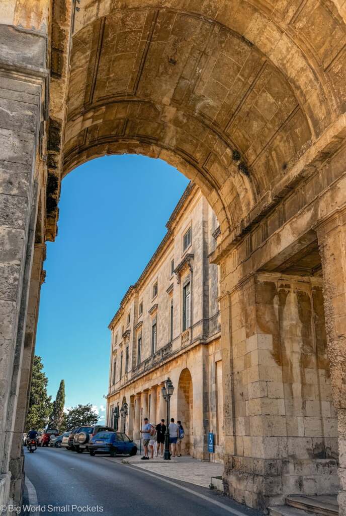 Corfu, Old Town, Archway