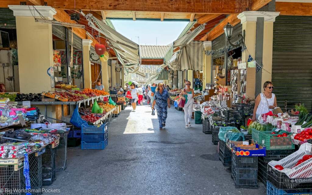 Corfu, Old Town, Market