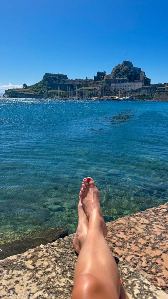 Corfu, Old Town, Me by Sea
