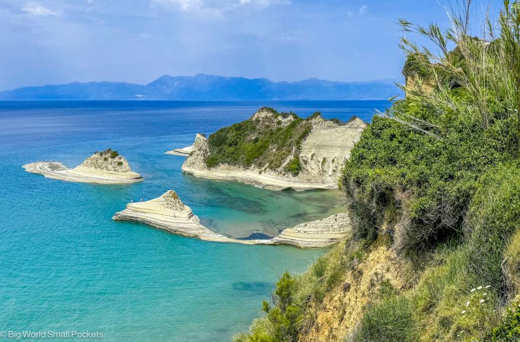 Greece, Corfu, Coastline