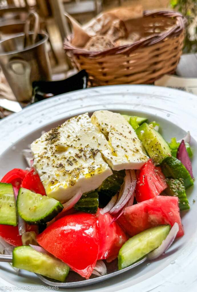 Greece, Corfu, Greek Salad
