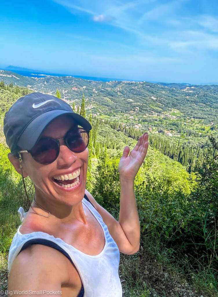 Greece, Corfu, Me Hiking
