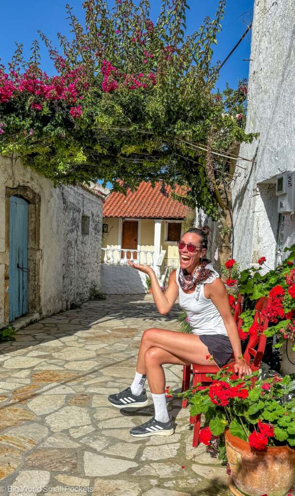 Greece, Corfu, Me in Village