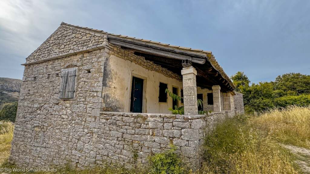 Greece, Corfu, Old House