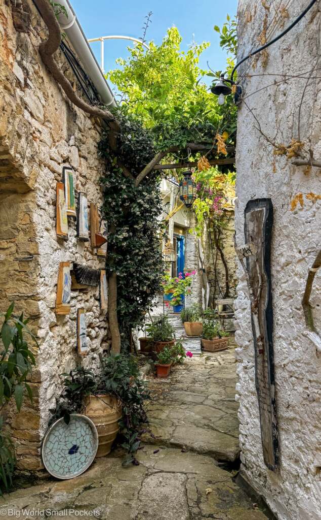 Greece, Corfu, Traditional Village