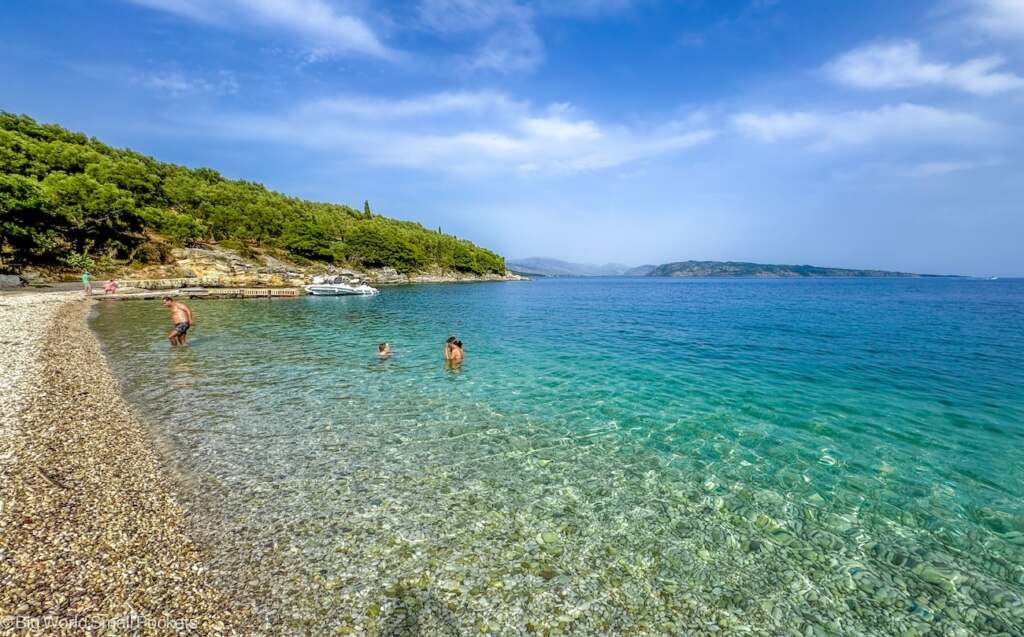 Greece, Corfu, Turquoise Sea
