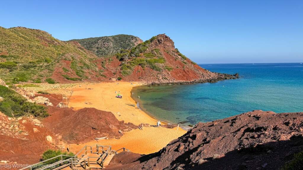 Spain, Menorca, Sandy Beach