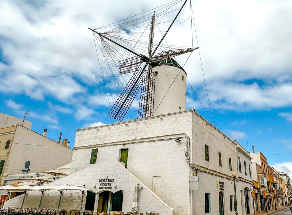 Spain, Menorca, Windmill