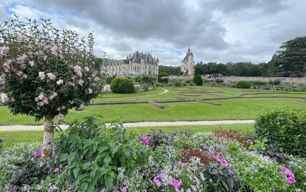 France, Loire Valley, Chateau de Chambord Gardens