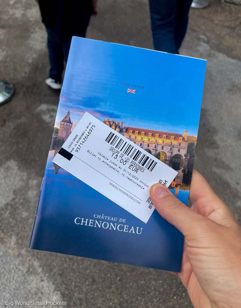 France, Loire Valley, Chenonceau Ticket