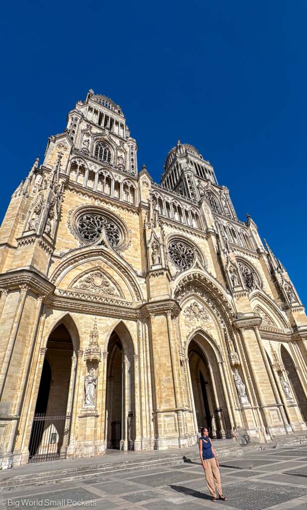 France, Orleans, Cathedral with Me