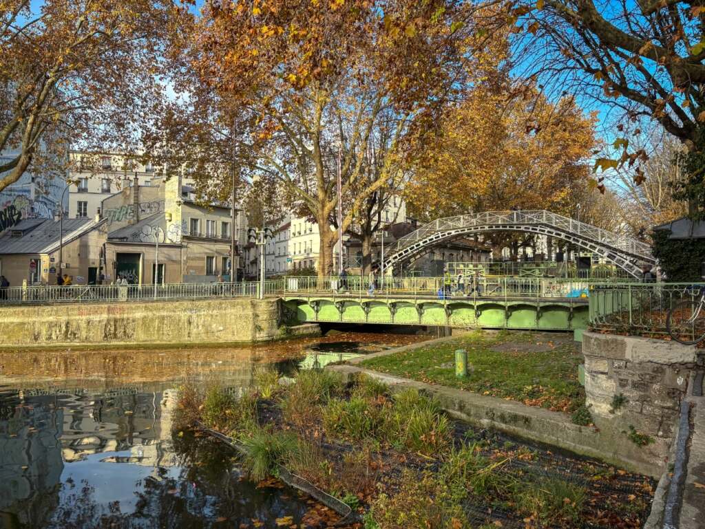 France, Paris, Canal Saint-Martin