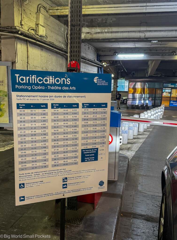 France, Rouen, Opera Parking