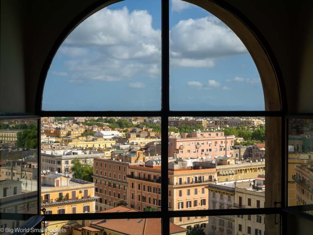 Italy, Rome, View Over the Vatican