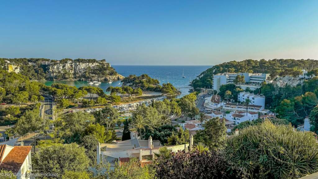 Menorca, Cala Galdana, View
