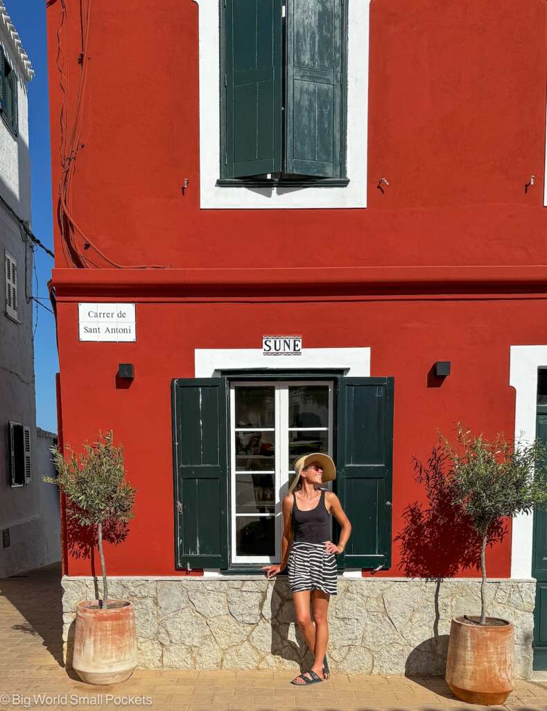 Menorca, Fornells, Me and Red House