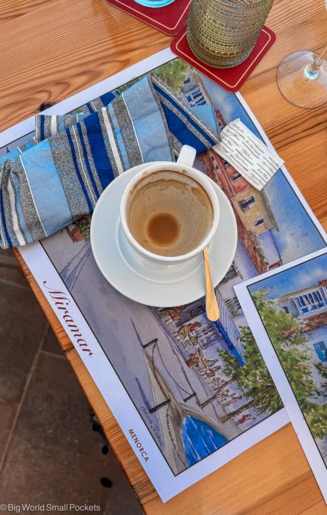 Menorca, Mahon, Cafe