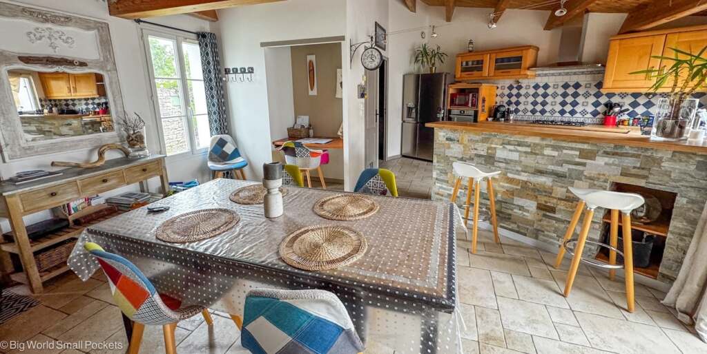 France, Ile de Re, Airbnb Kitchen