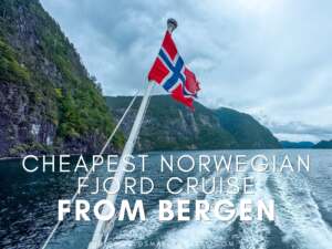 Cheapest Norwegian Fjord Cruise From Bergen