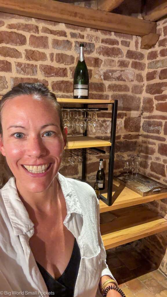 France, Bordeaux, Me at Tasting