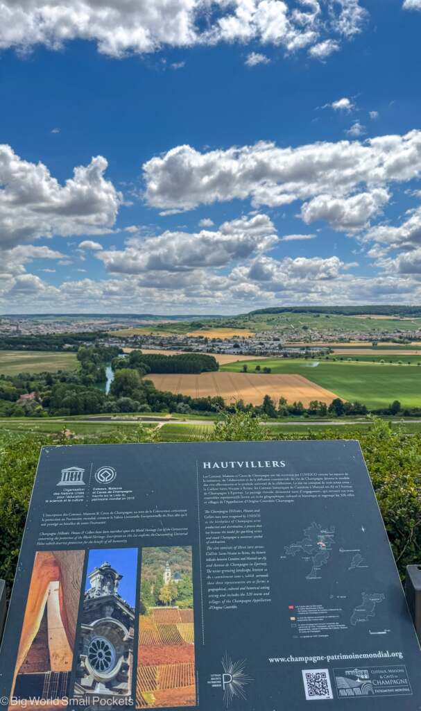 France, Hautvillers, Viewpoint