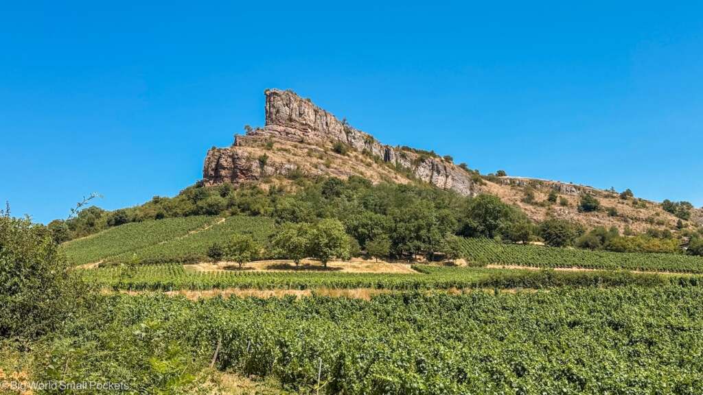 France, Macon, Rock of Solutré