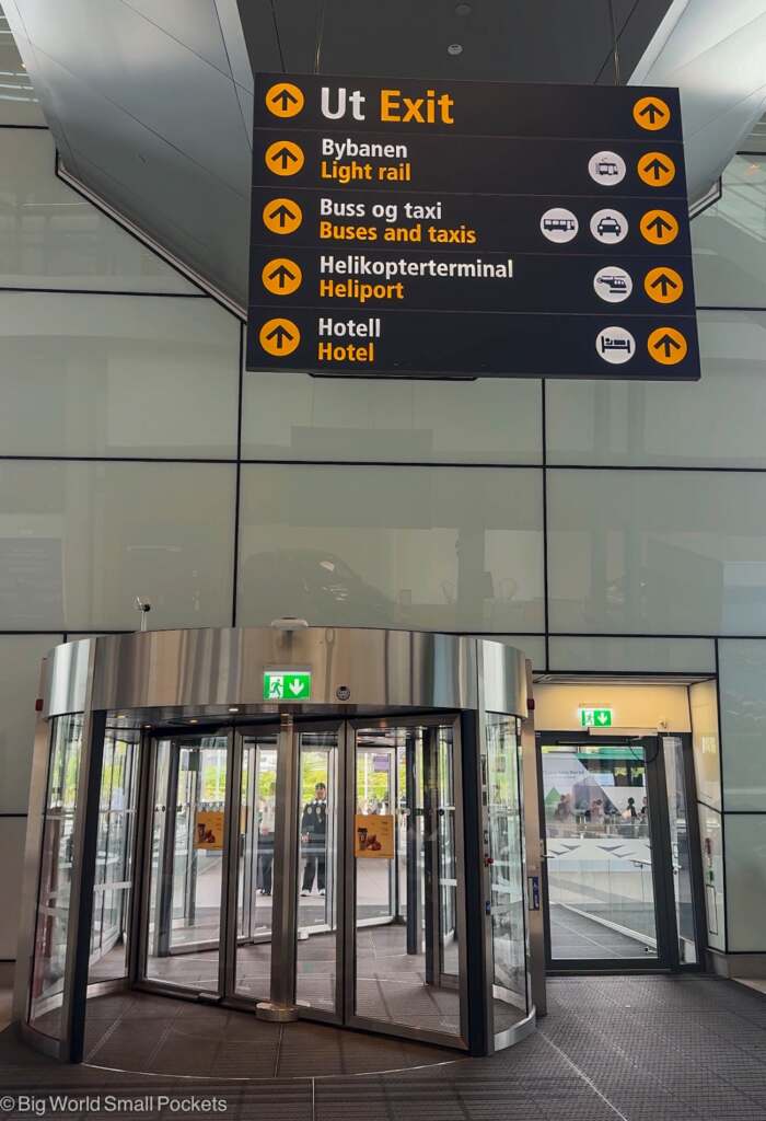 Norway, Bergen, Airport Arrivals