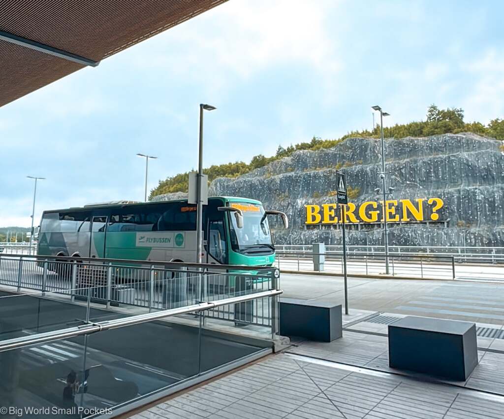 Norway, Bergen, Airport Bus