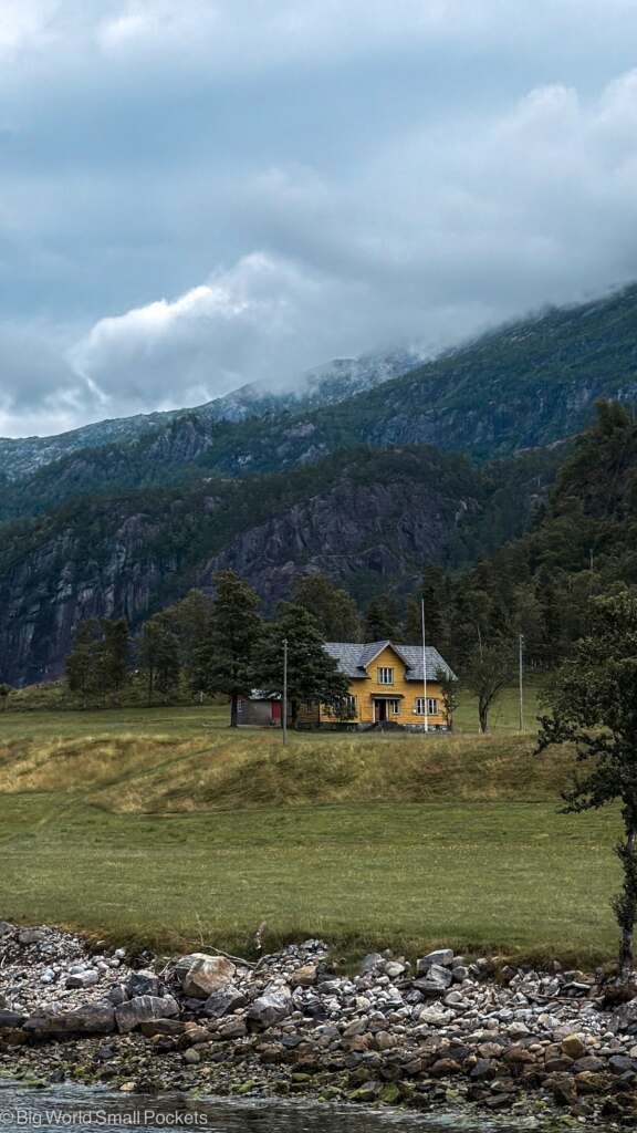 Norway, Bergen, Fjord House