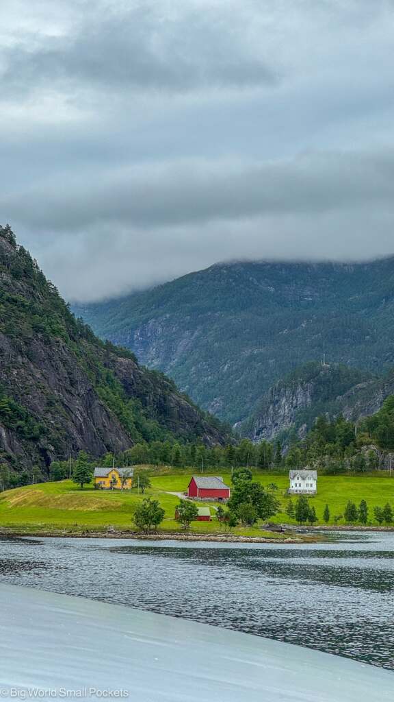 Norway, Bergen, Fjord Landscape