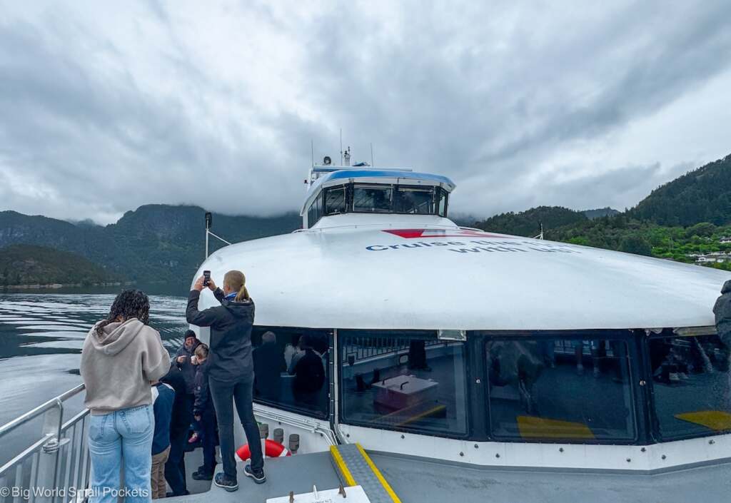 Norway, Bergen, Rodne Boat