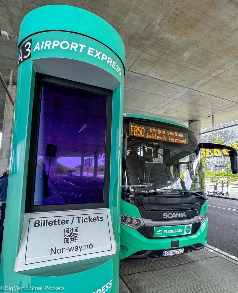 Norway, Bergen, Tide Flybussen