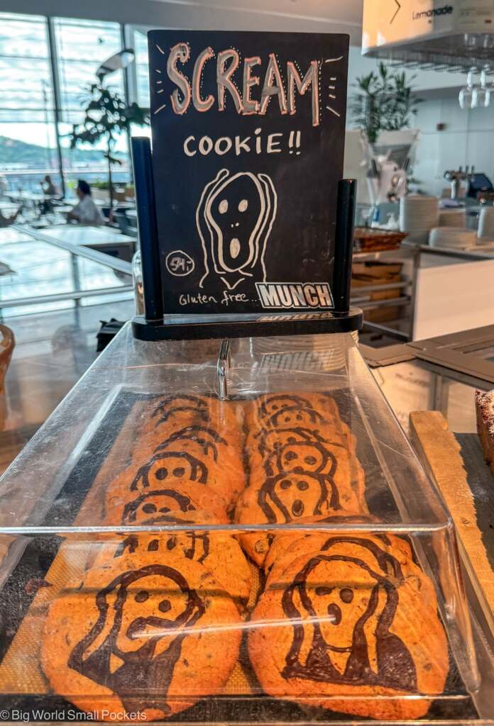 Norway, Oslo, Scream Biscuit