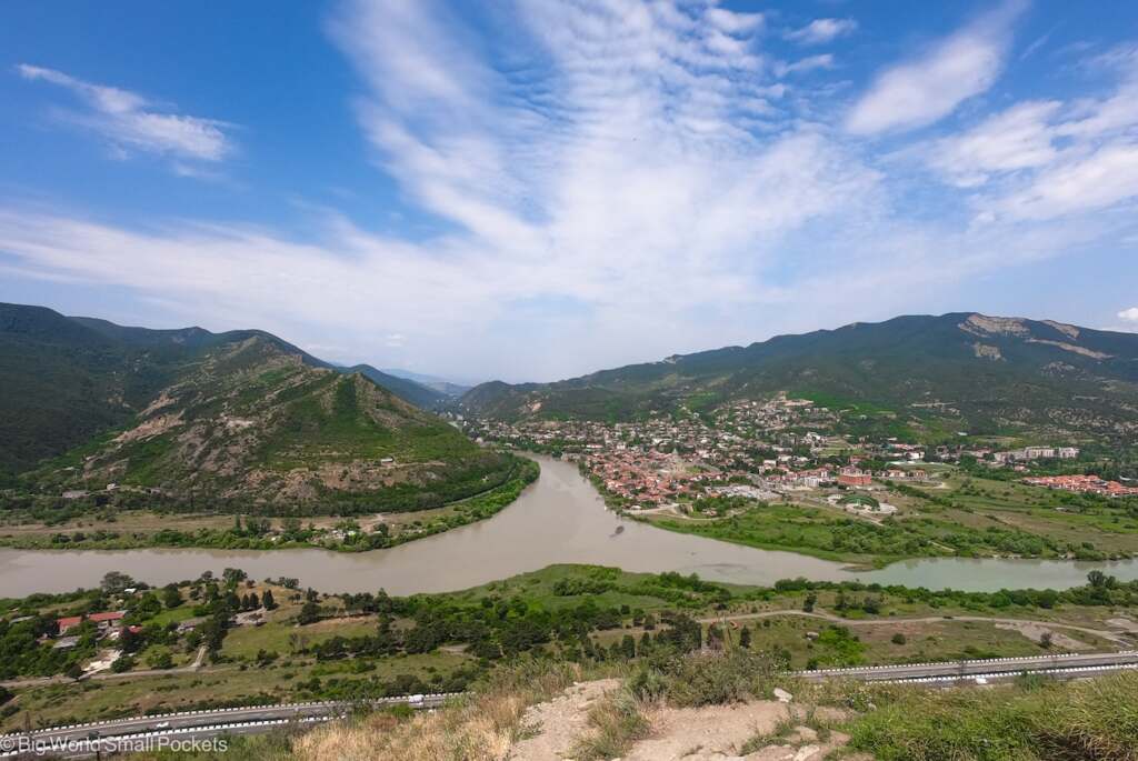 Georgia, Mtskheta, River